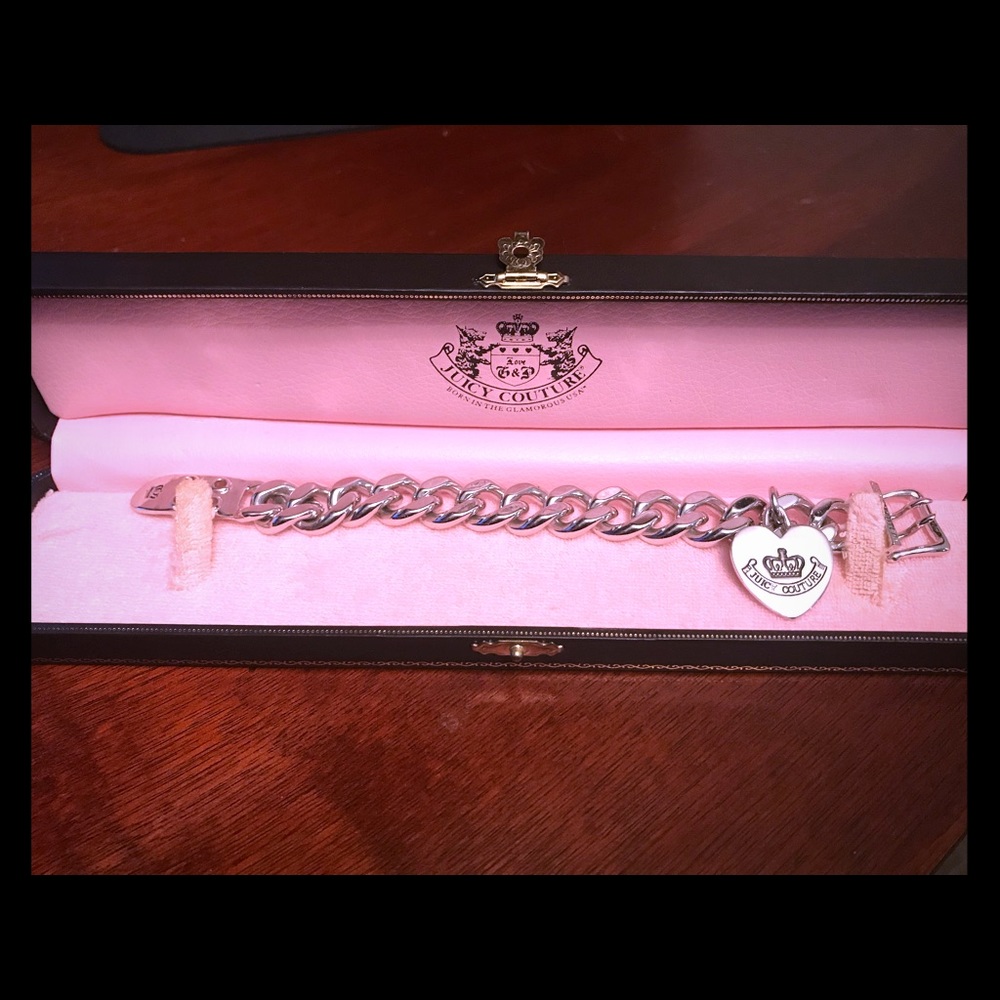 Juicy Couture - Silver Starter Charm Bracelet